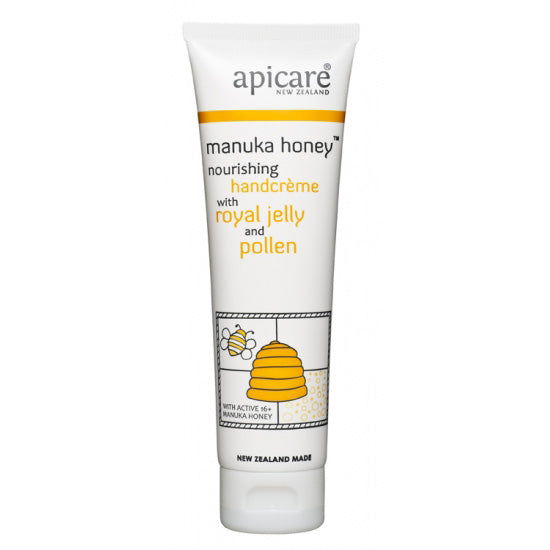 Apicare Manuka Honey Handcreme With Royal Jelly & Pollen 90g