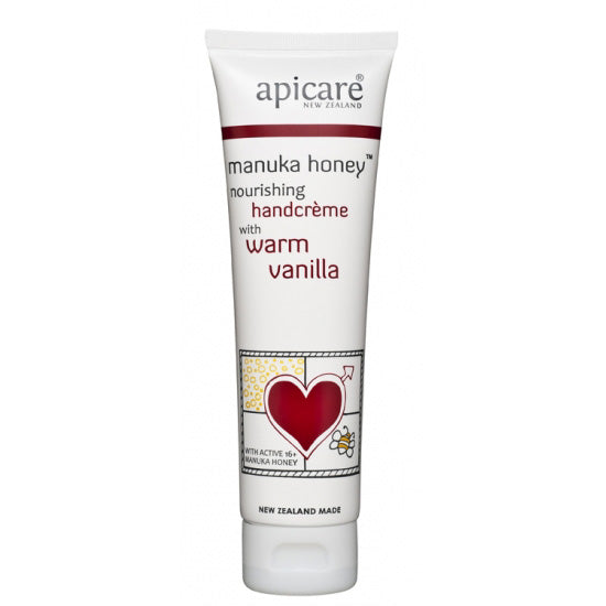 Apicare Manuka Honey Handcreme With Warm Vanilla 90g