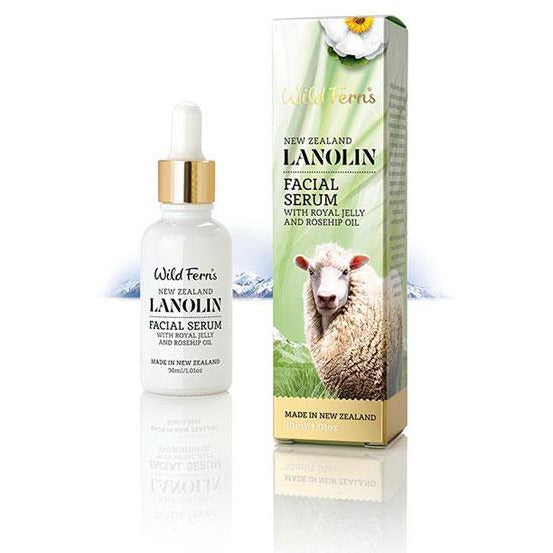 Wild Ferns Lanolin Facial Serum - 30ml (New)