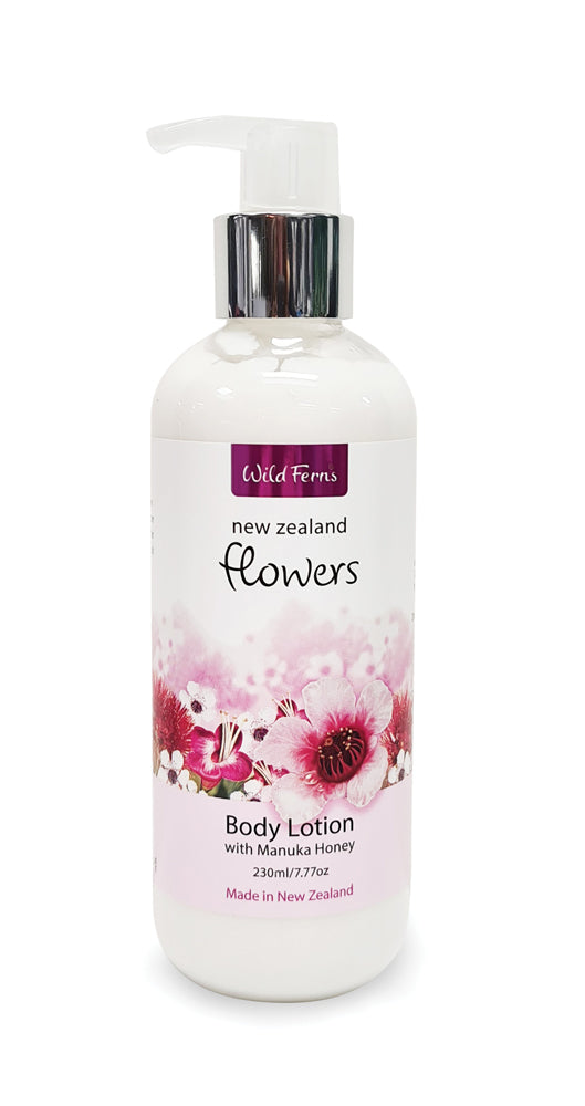 Wild Ferns Flowers Body Lotion with Manuka Honey 230ml
