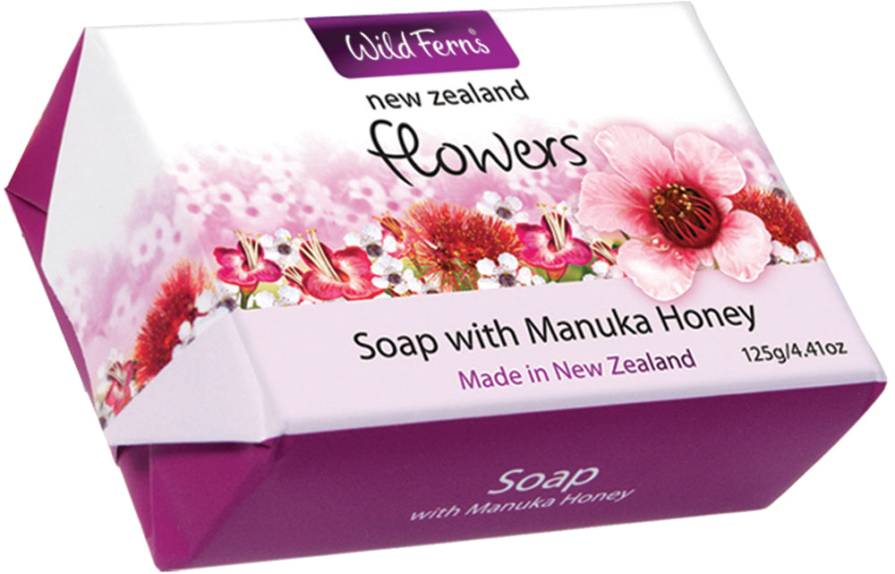 Wild Ferns Flowers Soap with Manuka Honey 125g