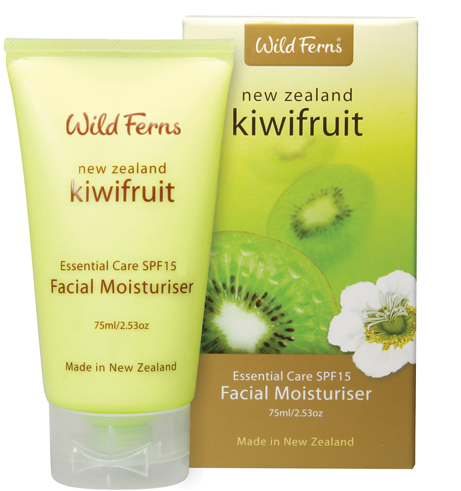 Wild Ferns Kiwifruit Essential Care SPF15+ Facial Moisturiser 75ml