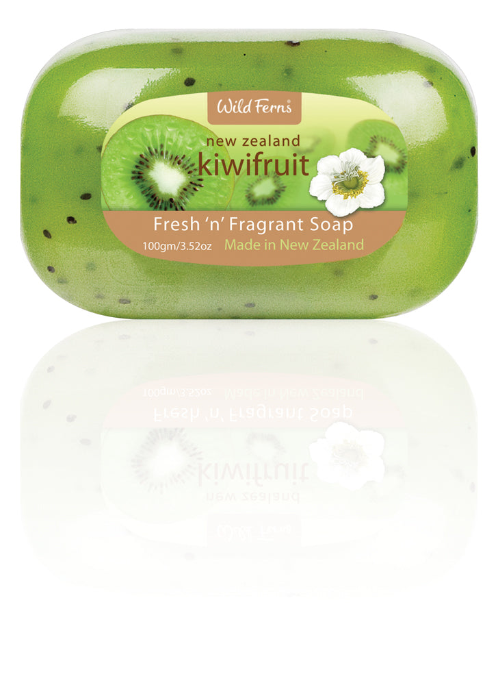 Wild Ferns Kiwifruit Fresh & Fragrant Soap 100g