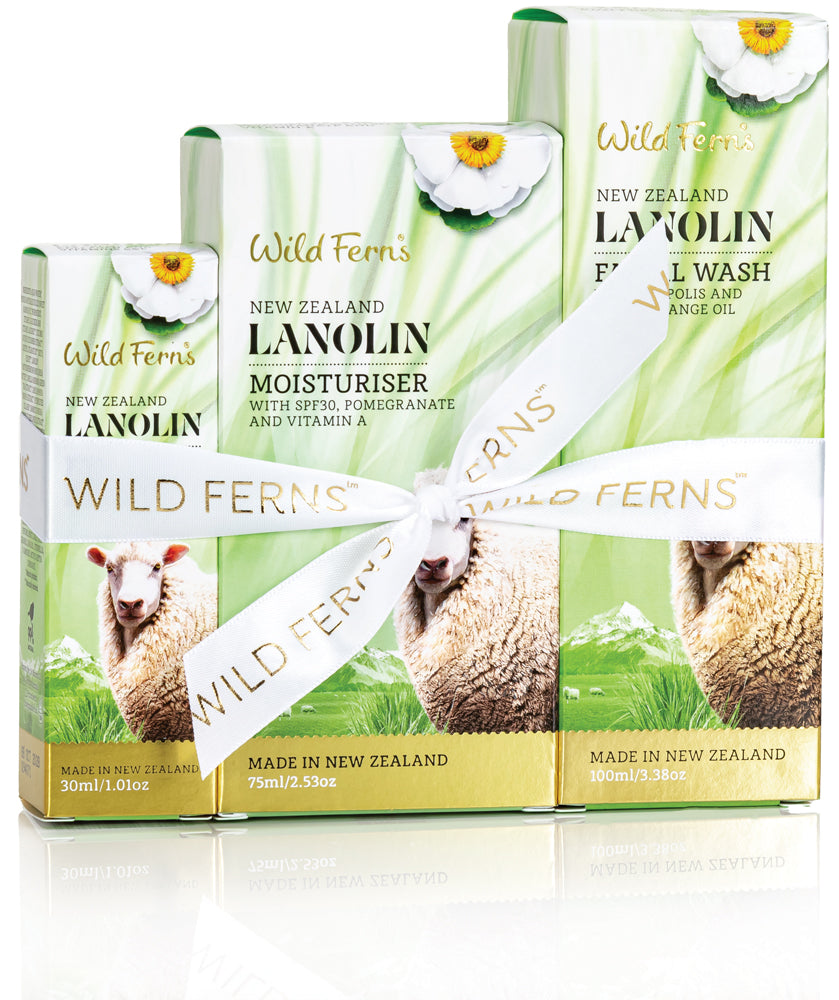 Wild Ferns Lanolin Morning Set