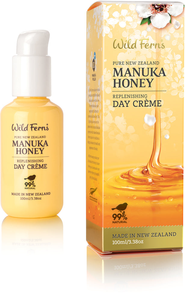 Wild Ferns Manuka Honey Replenishing Day Creme 100ml (new)