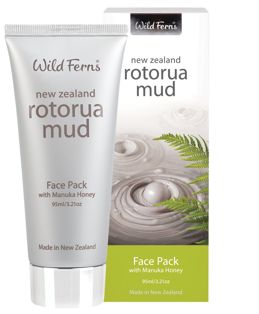 Wild Ferns Rotorua Mud Face Pack with Manuka Honey 95ml