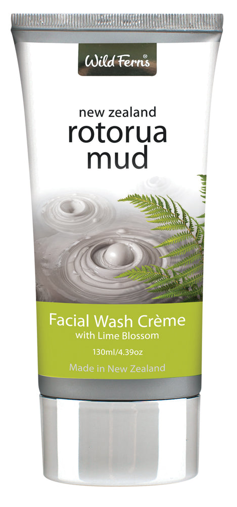 Wild Ferns Rotorua Mud Facial Wash Creme 130ml