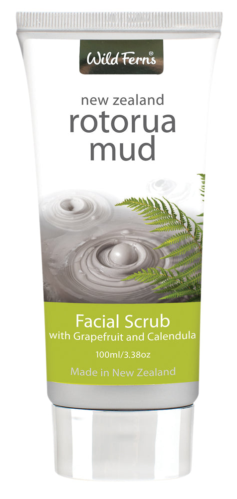 Wild Ferns Rotorua Mud Facial Scrub 100ml