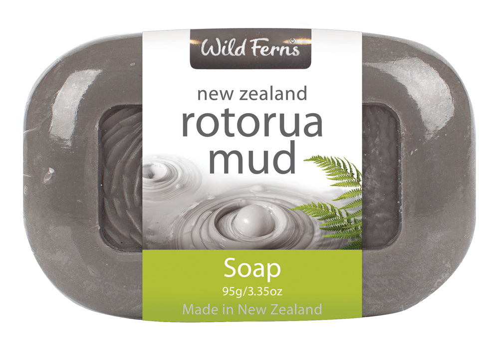 Wild Ferns Rotorua Mud Soap 95g