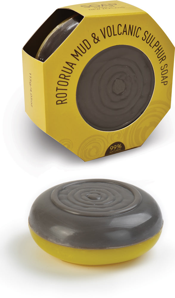 Wild Ferns Double Soap Thermal Mud & Volcanic Sulphur 115g